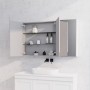 Matte White 1200 Shaving Cabinet